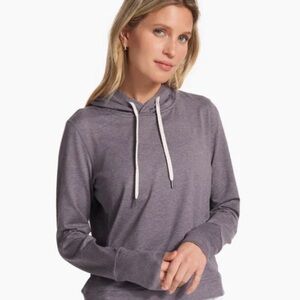 Vuori Performance Hoodie in Huckleberry Heather (L, EUC)
